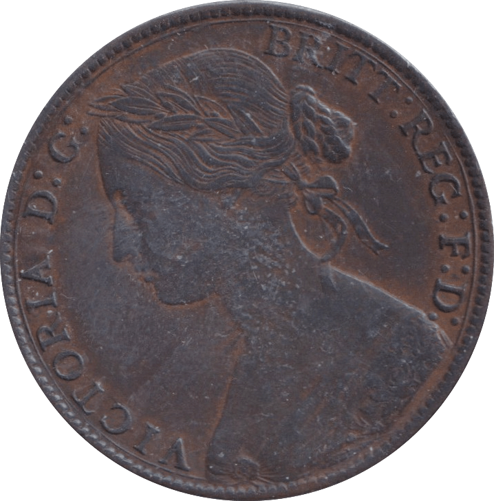 1861 PENNY ( EF ) - Penny - Cambridgeshire Coins