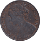 1861 PENNY ( EF ) - Penny - Cambridgeshire Coins