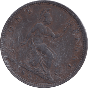 1861 PENNY ( EF ) - Penny - Cambridgeshire Coins