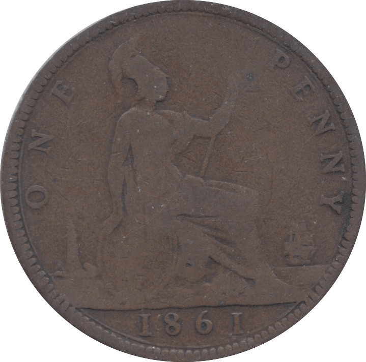 1861 PENNY ( FAIR ) - Penny - Cambridgeshire Coins