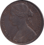 1861 PENNY ( GVF ) - Penny - Cambridgeshire Coins