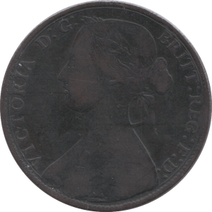 1861 PENNY ( NF ) - Penny - Cambridgeshire Coins