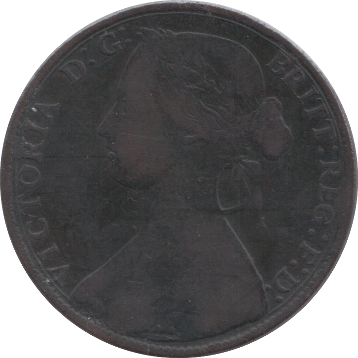 1861 PENNY ( NF ) - Penny - Cambridgeshire Coins