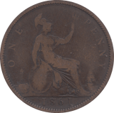 1861 PENNY ( NF ) - Penny - Cambridgeshire Coins