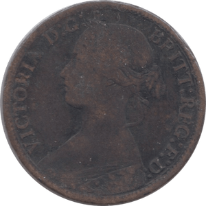 1862 FARTHING ( FAIR ) - Farthing - Cambridgeshire Coins