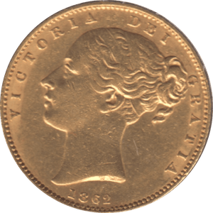 1862 GOLD SOVEREIGN ( GVF ) REF 1 - Sovereign - Cambridgeshire Coins