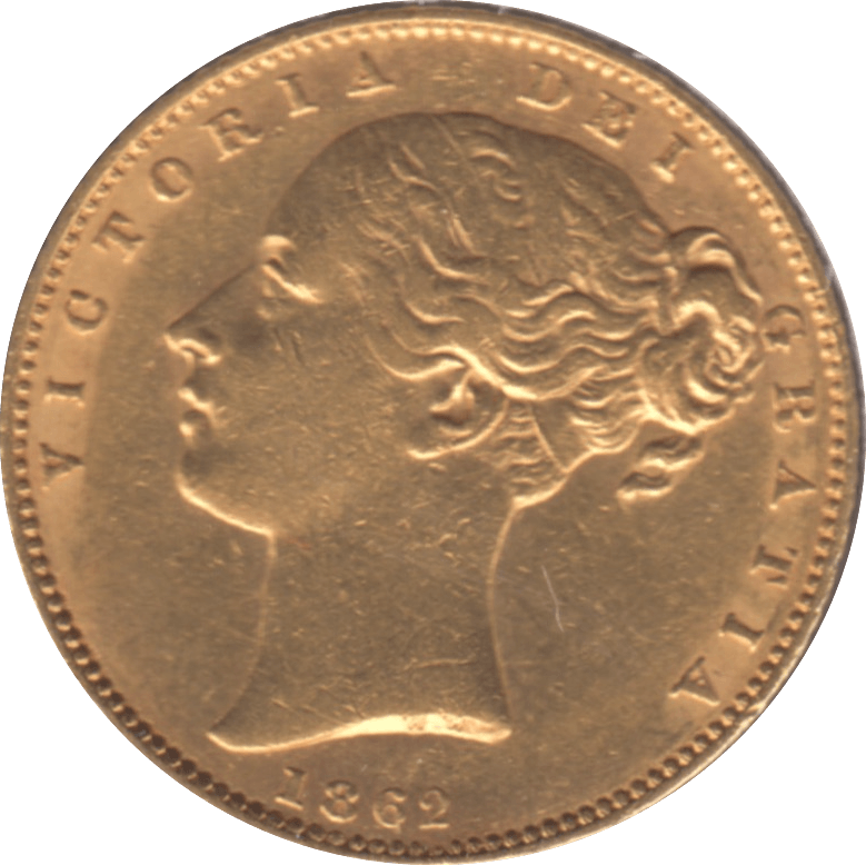 1862 GOLD SOVEREIGN ( GVF ) REF 1 - Sovereign - Cambridgeshire Coins