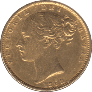 1862 GOLD SOVEREIGN ( VF ) 4 - Sovereign - Cambridgeshire Coins