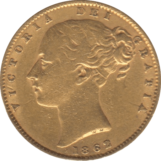 1862 GOLD SOVEREIGN ( VF ) - Sovereign - Cambridgeshire Coins