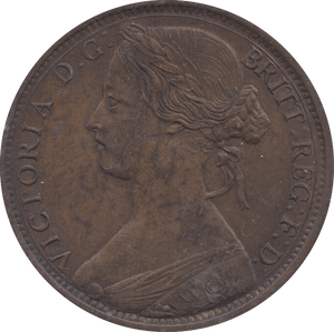 1862 PENNY ( AUNC ) - Penny - Cambridgeshire Coins