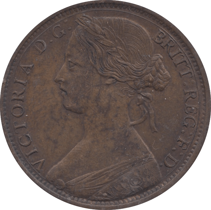 1862 PENNY ( AUNC ) - Penny - Cambridgeshire Coins