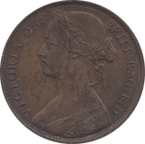 1862 PENNY ( AUNC ) - Penny - Cambridgeshire Coins