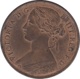 1862 PENNY ( EF ) 6 - Penny - Cambridgeshire Coins