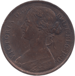 1862 PENNY ( EF ) 7 - Penny - Cambridgeshire Coins