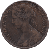 1862 PENNY ( VF ) - Penny - Cambridgeshire Coins