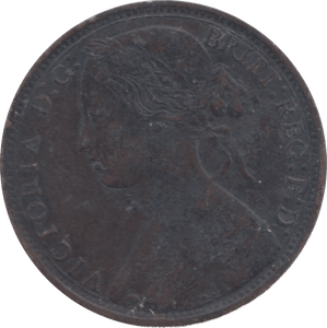 1863 PENNY ( GVF ) 1 - Penny - Cambridgeshire Coins