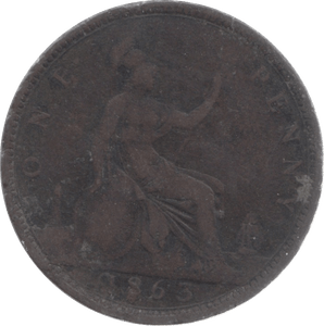 1863 PENNY ( NF ) 24 - Penny - Cambridgeshire Coins