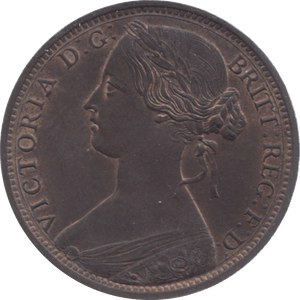 1863 PENNY ( UNC ) 7 - Penny - Cambridgeshire Coins