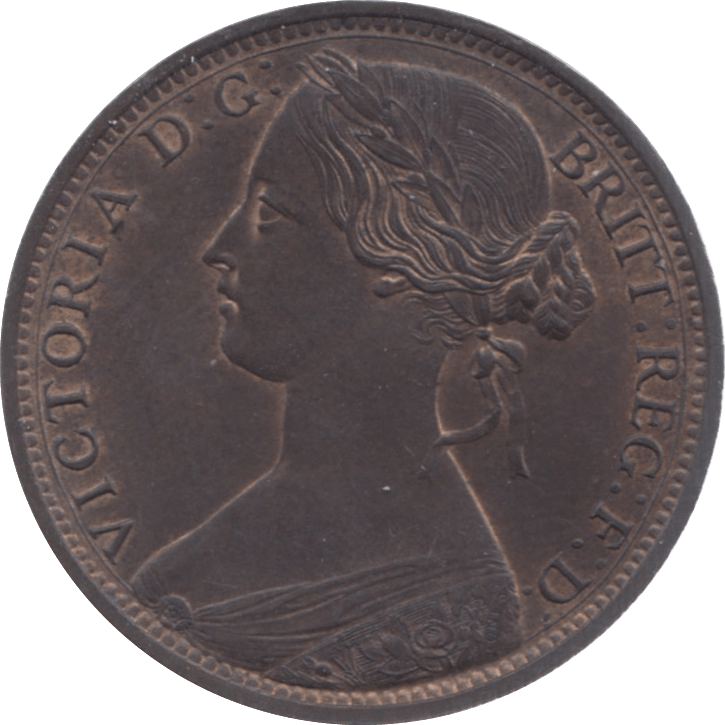 1863 PENNY ( UNC ) 7 - Penny - Cambridgeshire Coins