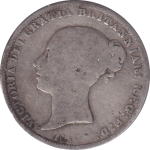 1863 SIXPENCE ( FAIR ) - Sixpence - Cambridgeshire Coins