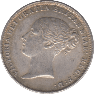 1863 SIXPENCE ( GEF ) - Sixpence - Cambridgeshire Coins