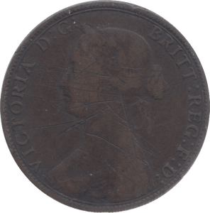 1864 CANADA ONE CENT - WORLD COINS - Cambridgeshire Coins