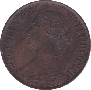 1864 FARTHING ( GF ) - Farthing - Cambridgeshire Coins