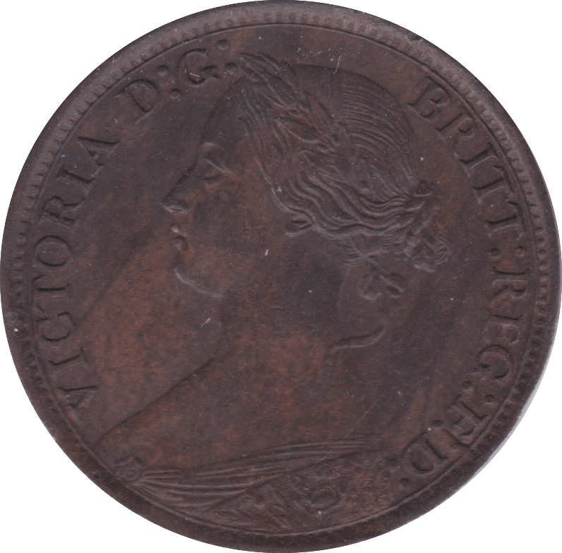 1864 FARTHING ( GF ) - Farthing - Cambridgeshire Coins