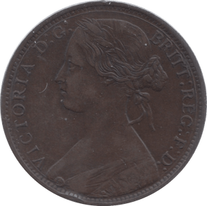 1864 PENNY ( GVF ) 7 - Penny - Cambridgeshire Coins