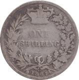 1864 SHILLING ( NF ) - Shilling - Cambridgeshire Coins