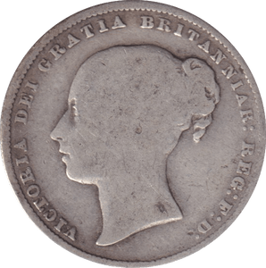 1864 SHILLING ( NF ) - Shilling - Cambridgeshire Coins