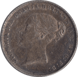 1864 SIXPENCE ( GVF ) DIE 30 - Sixpence - Cambridgeshire Coins