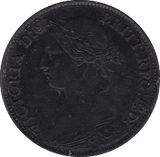 1865 FARTHING ( AUNC ) - Farthing - Cambridgeshire Coins