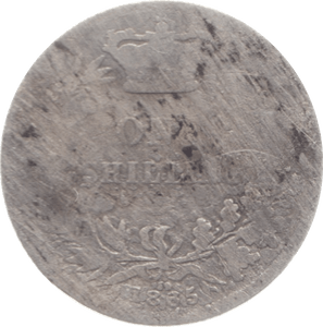 1865 SHILLING ( POOR ) 1 - Shilling - Cambridgeshire Coins