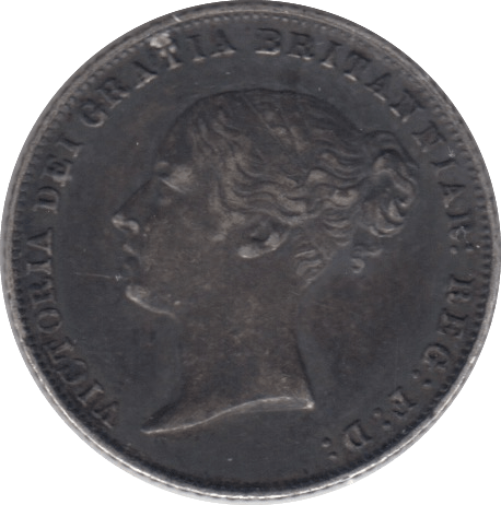 1865 SIXPENCE ( GVF ) - Sixpence - Cambridgeshire Coins