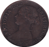 1866 FARTHING (F) - Farthing - Cambridgeshire Coins