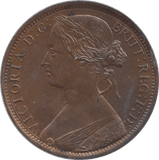 1866 PENNY ( AUNC ) - Penny - Cambridgeshire Coins