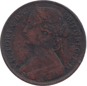 1866 PENNY ( GVF ) 7 - Penny - Cambridgeshire Coins