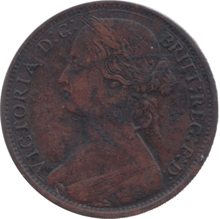 1866 PENNY ( GVF ) 7 - Penny - Cambridgeshire Coins