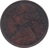 1866 PENNY ( GVF ) 7 - Penny - Cambridgeshire Coins