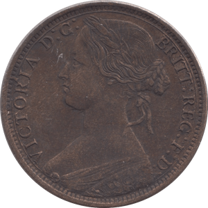 1866 PENNY ( GVF ) - Penny - Cambridgeshire Coins