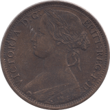 1866 PENNY ( GVF ) - Penny - Cambridgeshire Coins