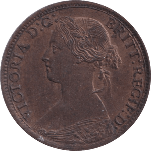 1867 FARTHING ( EF ) - Farthing - Cambridgeshire Coins