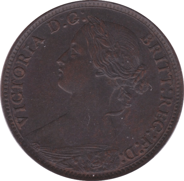 1867 FARTHING ( GEF ) - Farthing - Cambridgeshire Coins