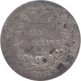 1867 SHILLING ( FAIR ) 1 DIE 4 - Shilling - Cambridgeshire Coins