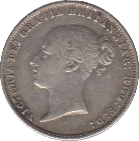 1867 SIXPENCE ( VF ) DIE 1 - Sixpence - Cambridgeshire Coins