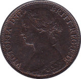 1868 FARTHING ( UNC ) - Farthing - Cambridgeshire Coins