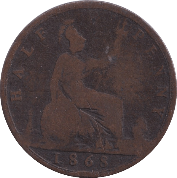 1868 HALFPENNY ( FAIR ) - Halfpenny - Cambridgeshire Coins