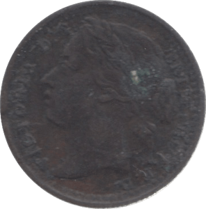 1868 ONE THIRD FARTHING ( VF ) 2 - One Third Farthing - Cambridgeshire Coins