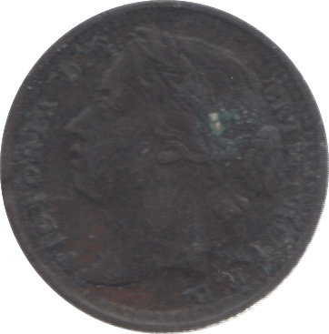 1868 ONE THIRD FARTHING ( VF ) 2 - One Third Farthing - Cambridgeshire Coins